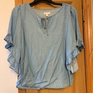 Chambray top